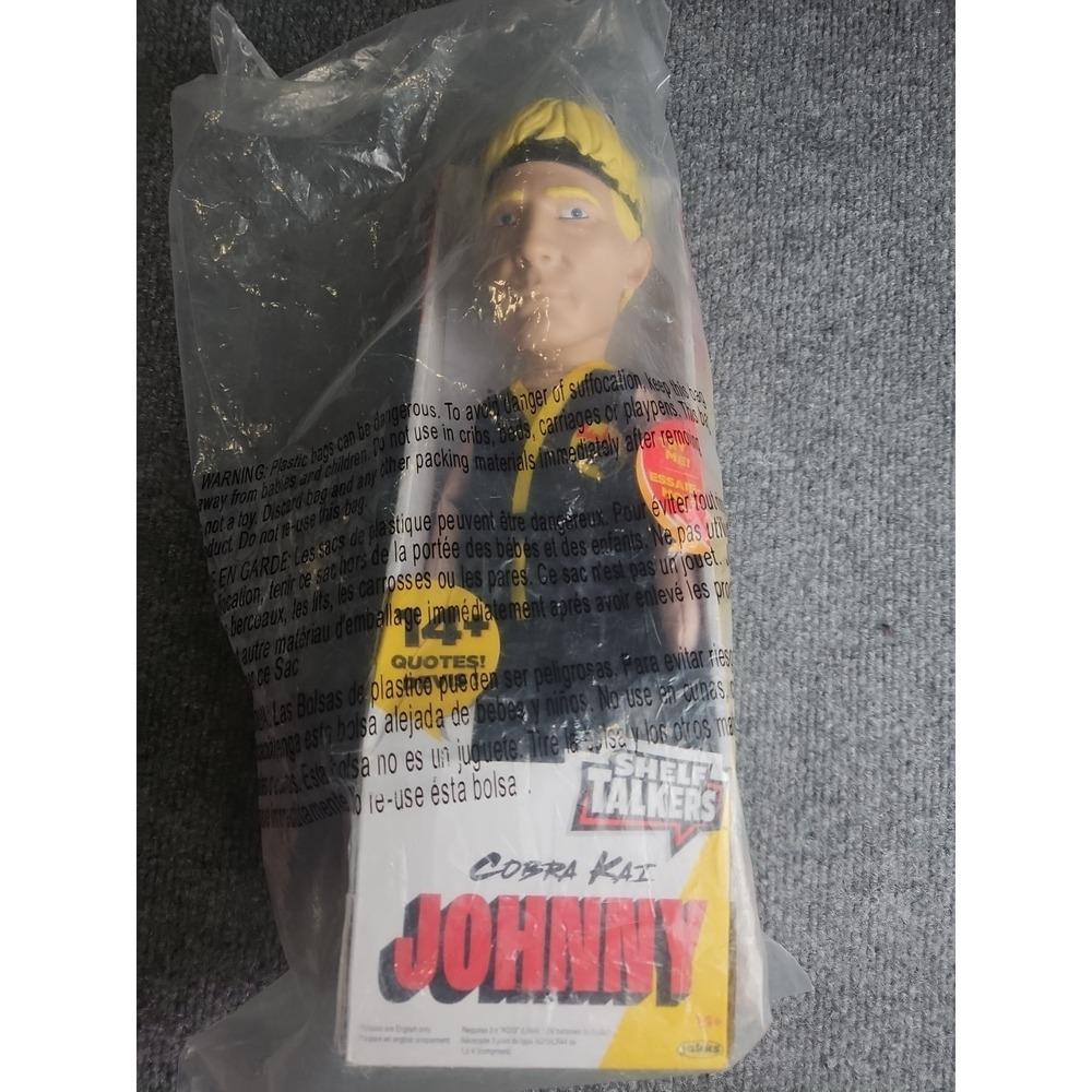 12" Talking Plush‎ Johnny Cobra Kai Series Pull String Toy Collectible NEW (C)